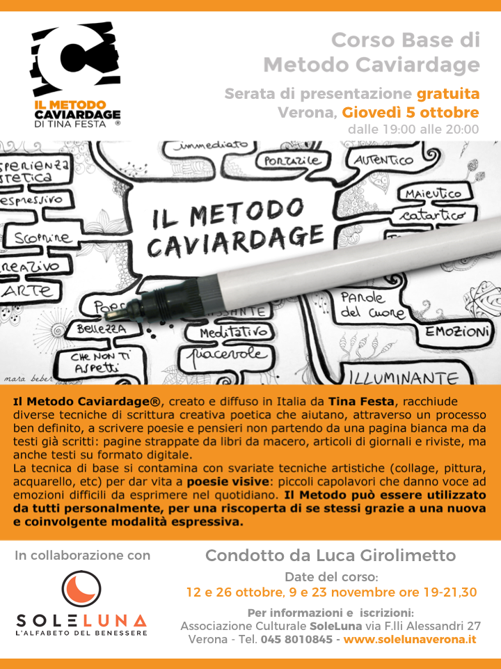 Il Metodo Caviardage: la tua poesia, per emozionarti.